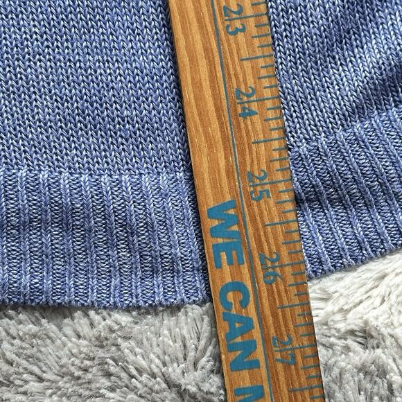 TALBOTS WOMAN Sleeveless Linen Sweater Vest Top Shell Plus Size 2x Blue Summer - Picture 7 of 7